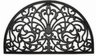 View Item Cast Iron Style Rubber Half Moon Door Mat